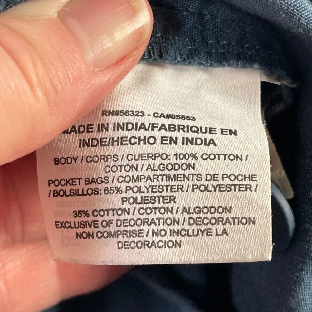 Nike Shorts Mens 30 Blue Ripstop Cargo Pockets Hiking Outdoor Utility 9